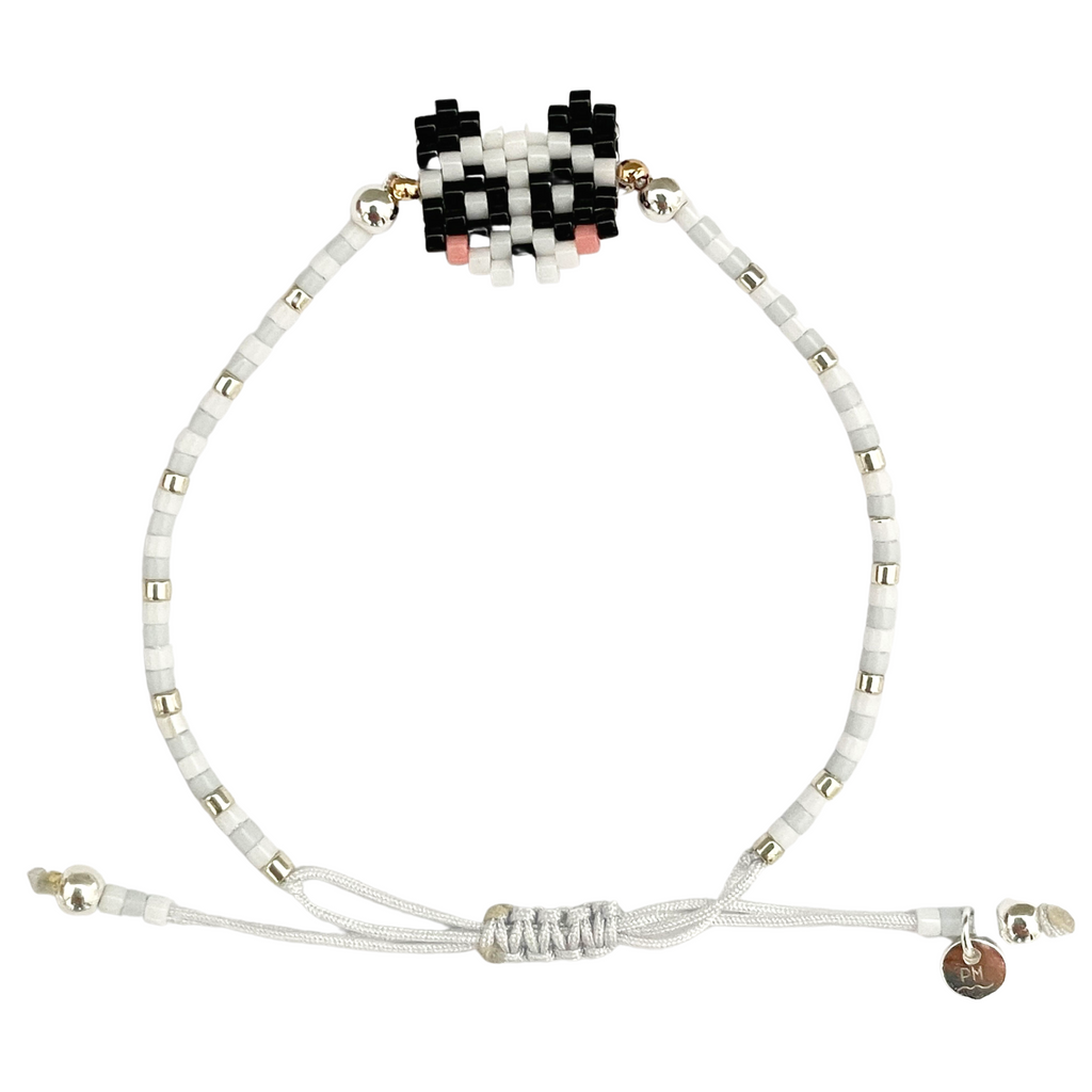 "Pan" the Panda beaded bracelet