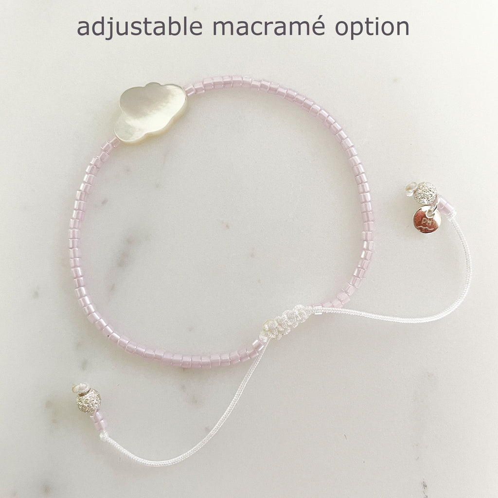 "Baden" the cloud beaded bracelet